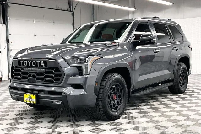 Used 2024 Magnetic Gray Metallic Toyota TRD Pro image 12