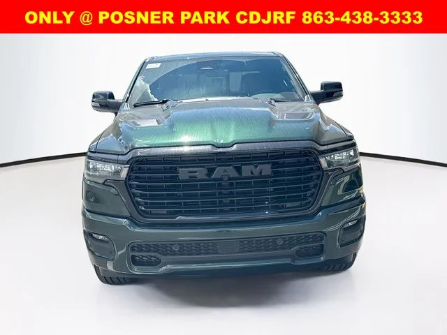 New 2026 Serrano-Green Metallic Exterior Paint RAM LARAMIE image 2
