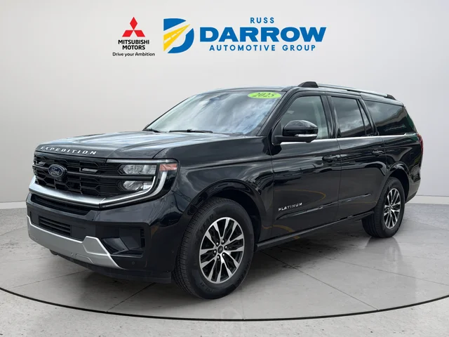 Used 2025 Black Ford Platinum image 1