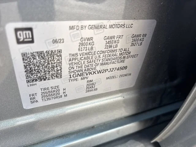 Used 2023 STERLING GRAY METALLIC Chevrolet Premier image 35