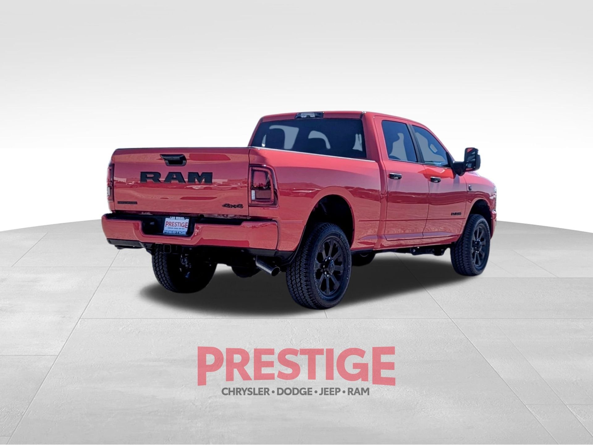 New 2026 Flame Red Clear-Coat Exterior Paint RAM Big Horn image 5