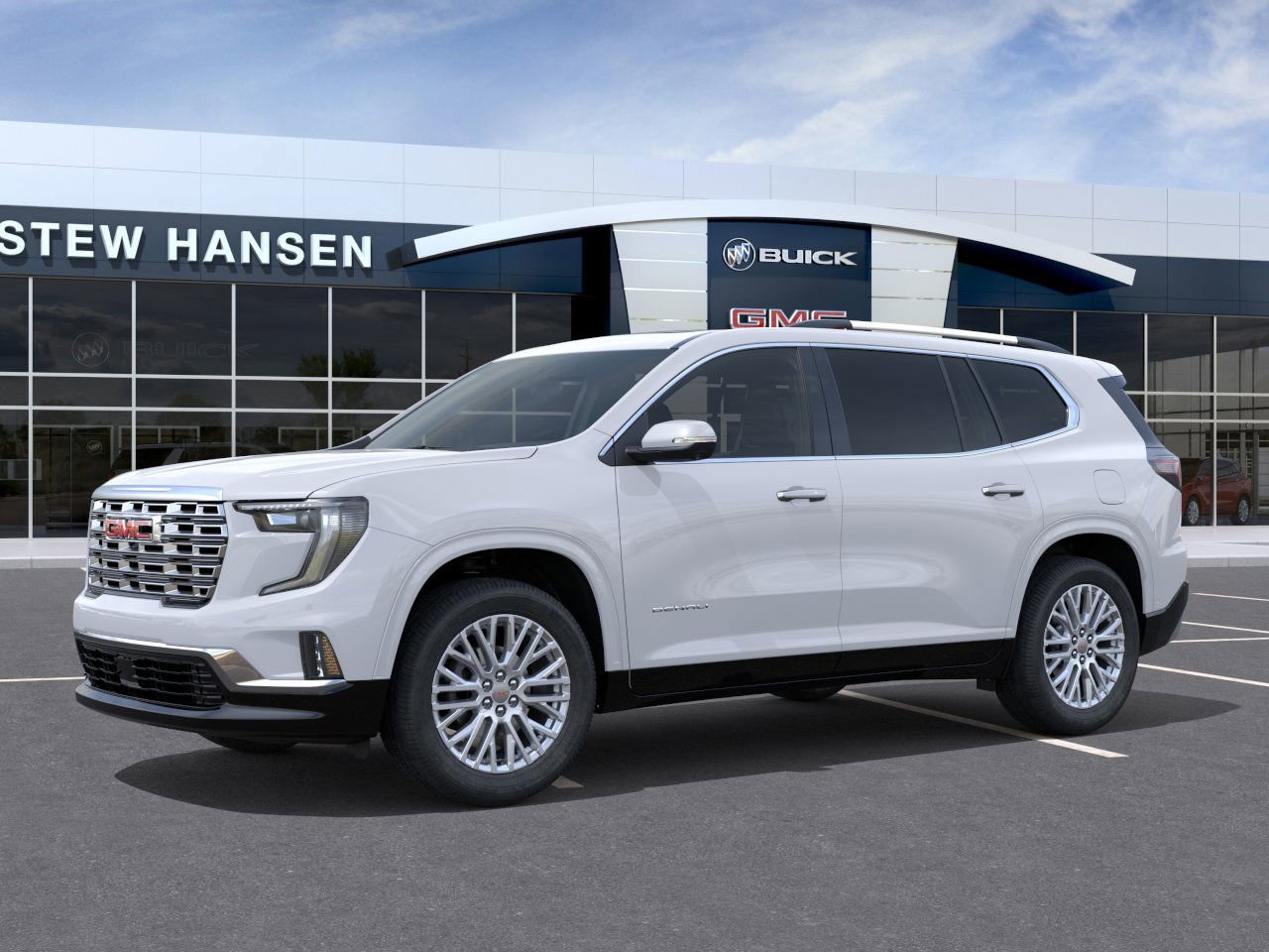 New 2026 Glacier White Tricoat GMC Denali image 2