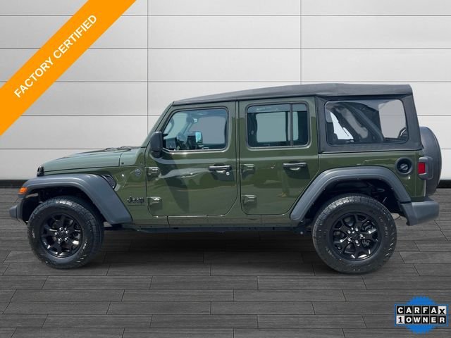 Certified Used 2023 Green Jeep Sport image 7