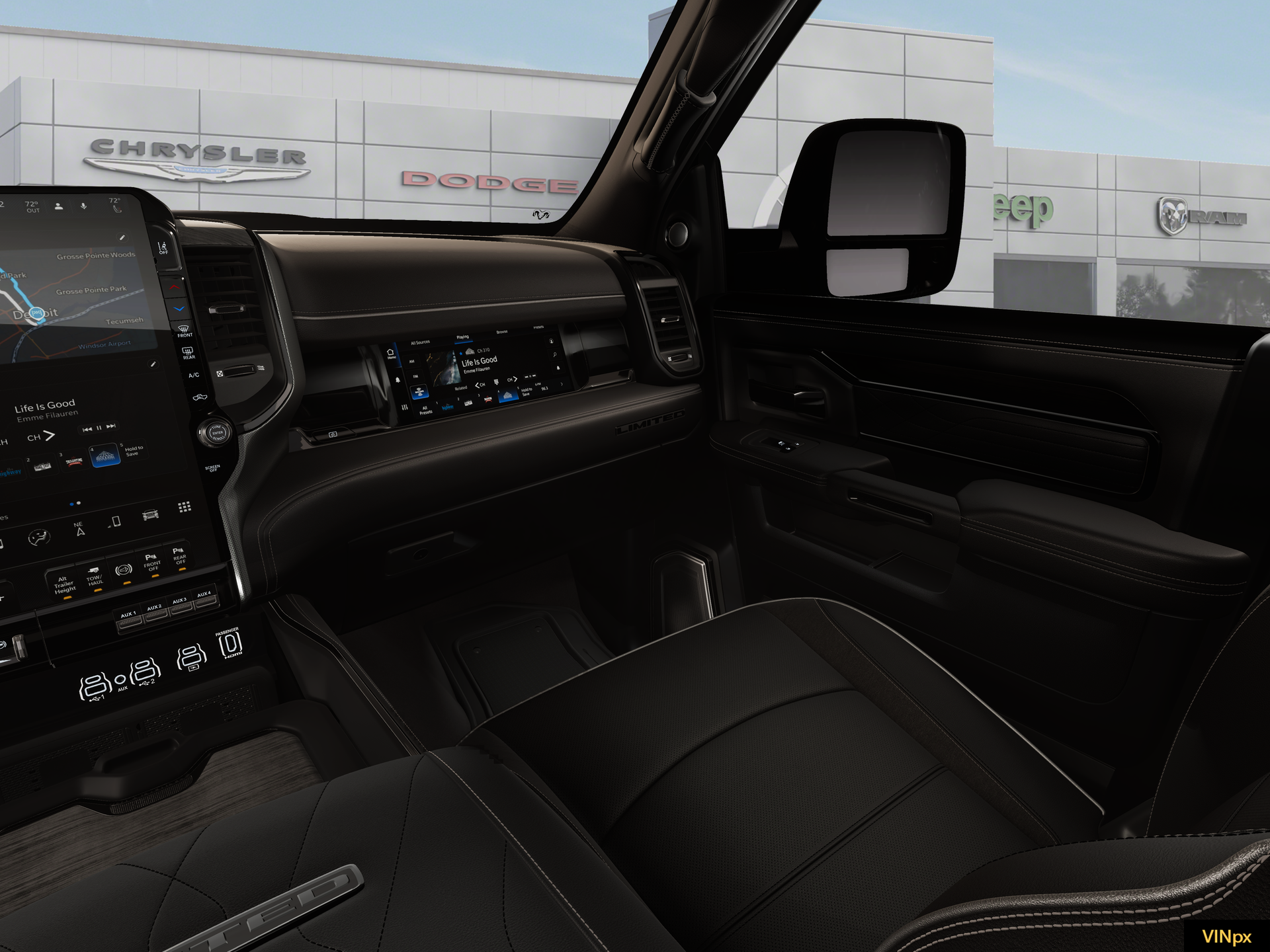 New 2026 Bright White Clearcoat RAM Limited image 19