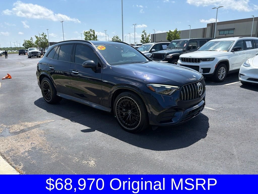 Used 2024 Blue Mercedes-Benz GLC 43 AMG® image 1