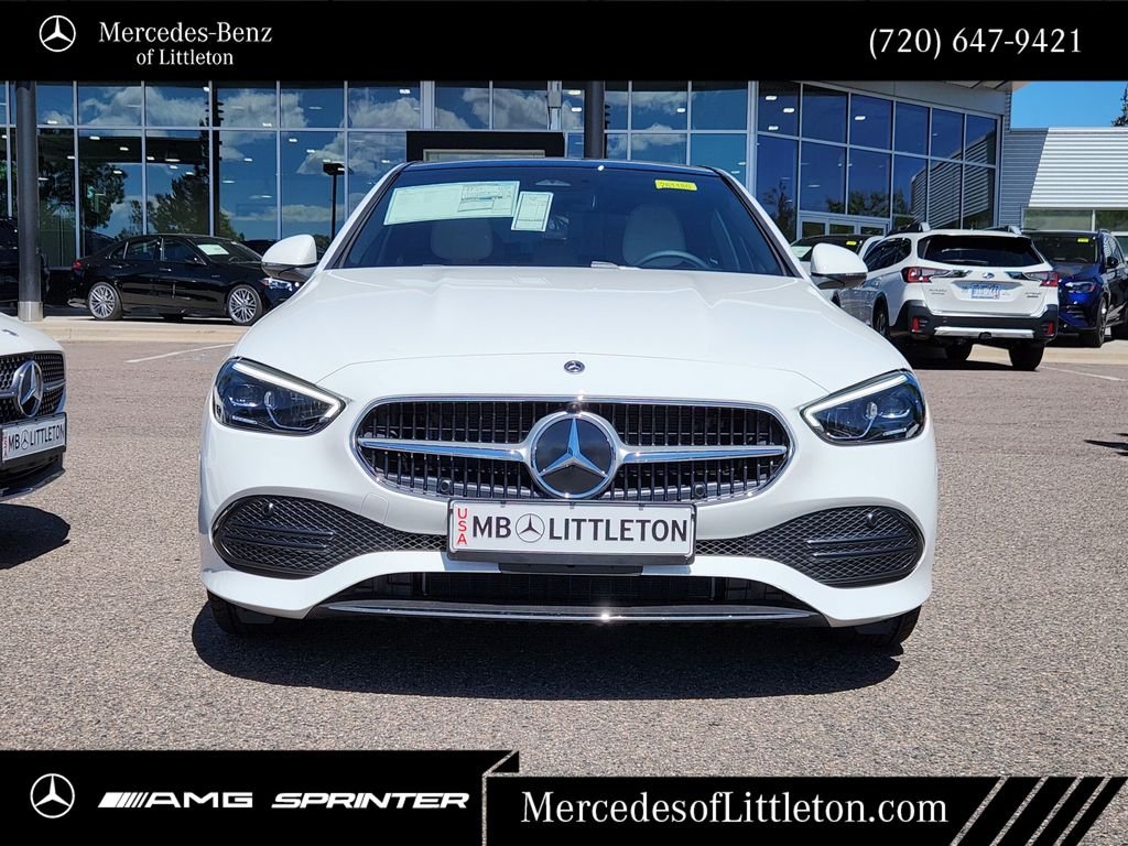 New 2026 Polar White Mercedes-Benz C 300 image 2