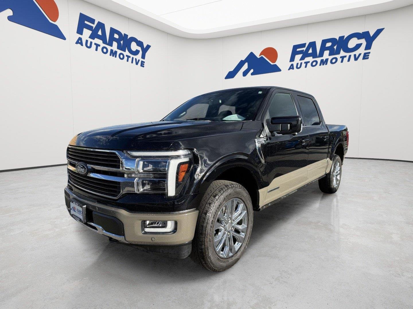Used 2025 Agate Black/Marsh Gray Ford King Ranch image 1