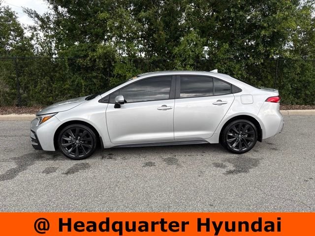 Used 2024 Silver Toyota SE image 2