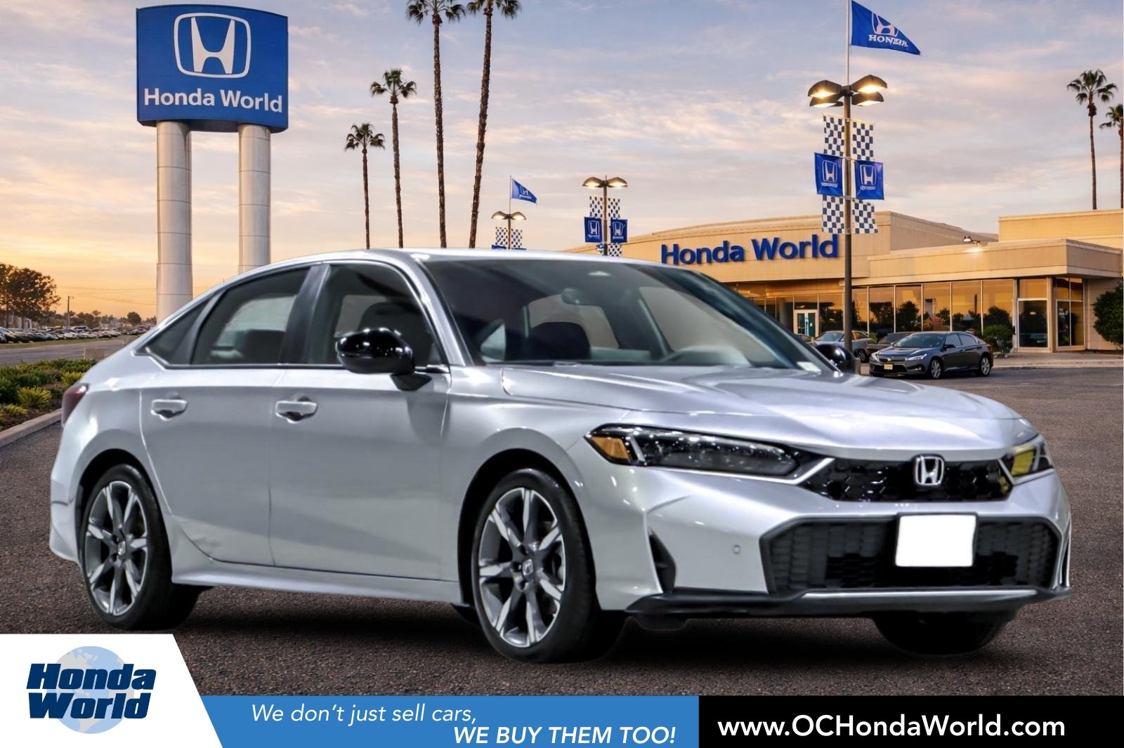 New 2026 Solar Silver Metallic Honda Sport image 1