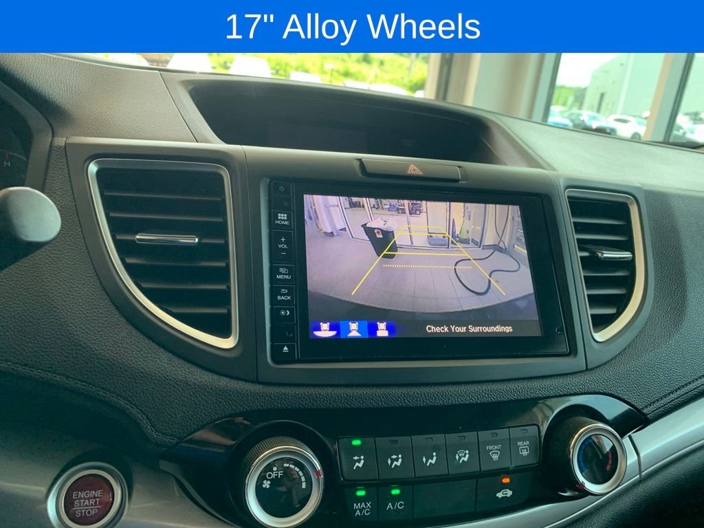 Used 2015 Blue Honda EX image 8