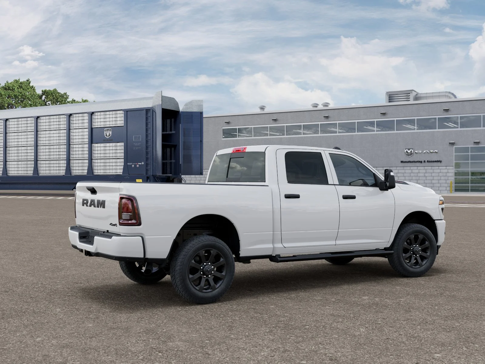 New 2027 Bright White Clear-Coat Exterior Paint RAM  image 4