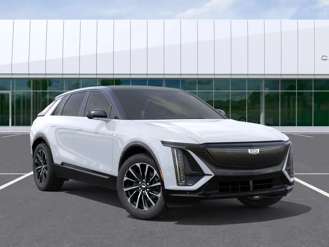 New 2026 Vibrant White Tricoat Cadillac Sport image 7