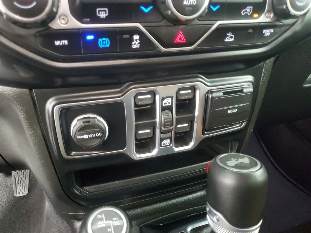 Used 2021 Gray Jeep Unlimited Sahara 4xe image 18