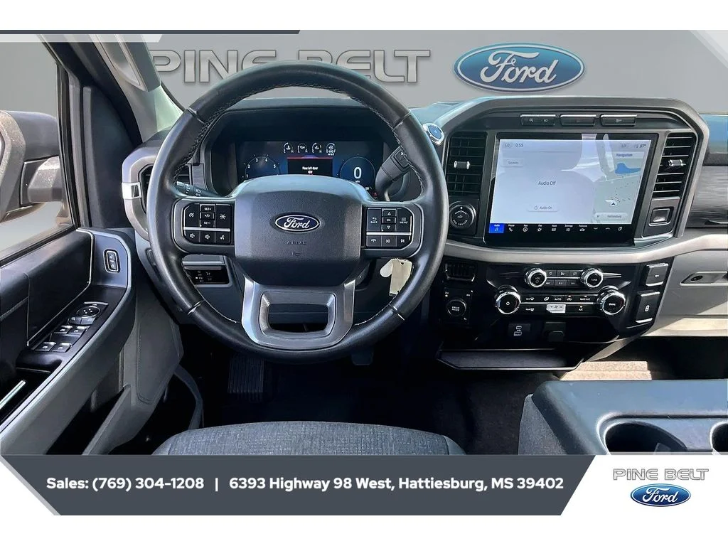 Certified Used 2024 Agate Black Metallic Ford XLT image 5