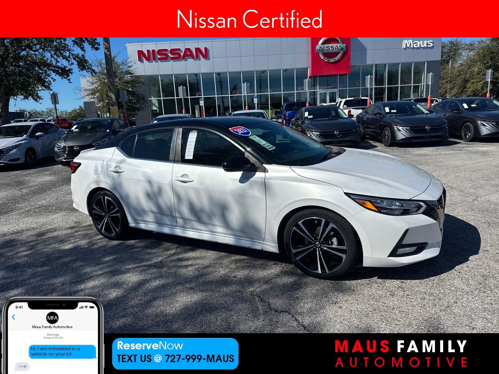 2021 Nissan Sentra SR