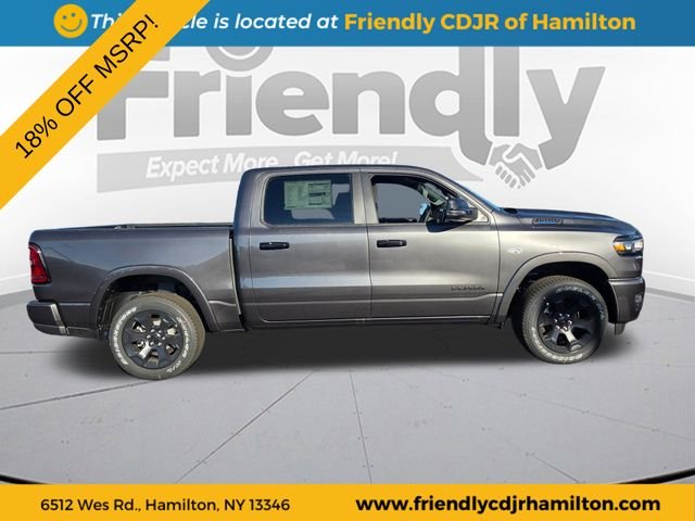 New 2026 Granite Crystal Metallic Clear-Coat Exterior Paint RAM Big Horn/Lone Star image 4
