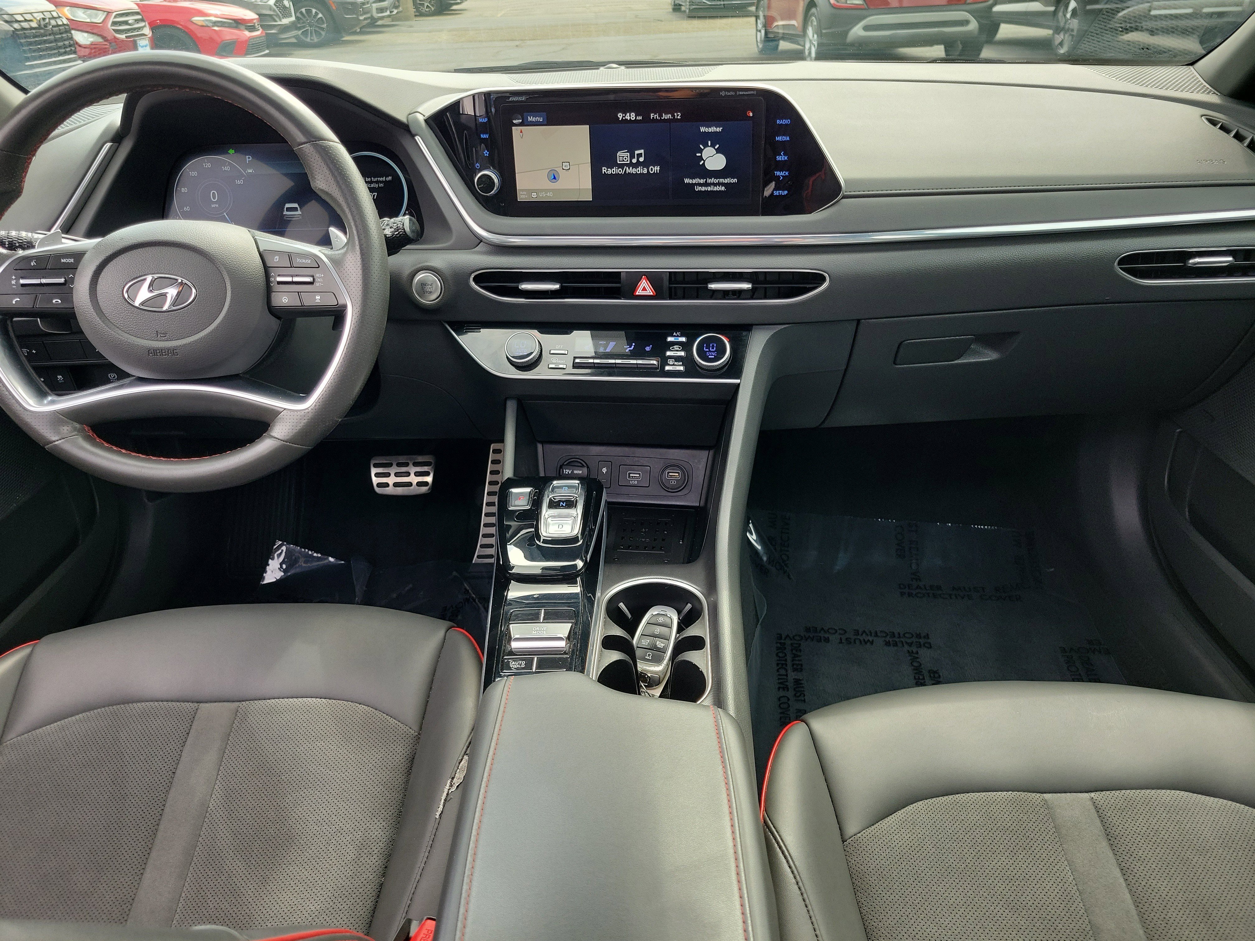 Used 2021 Hampton Gray Hyundai SEL Plus image 9