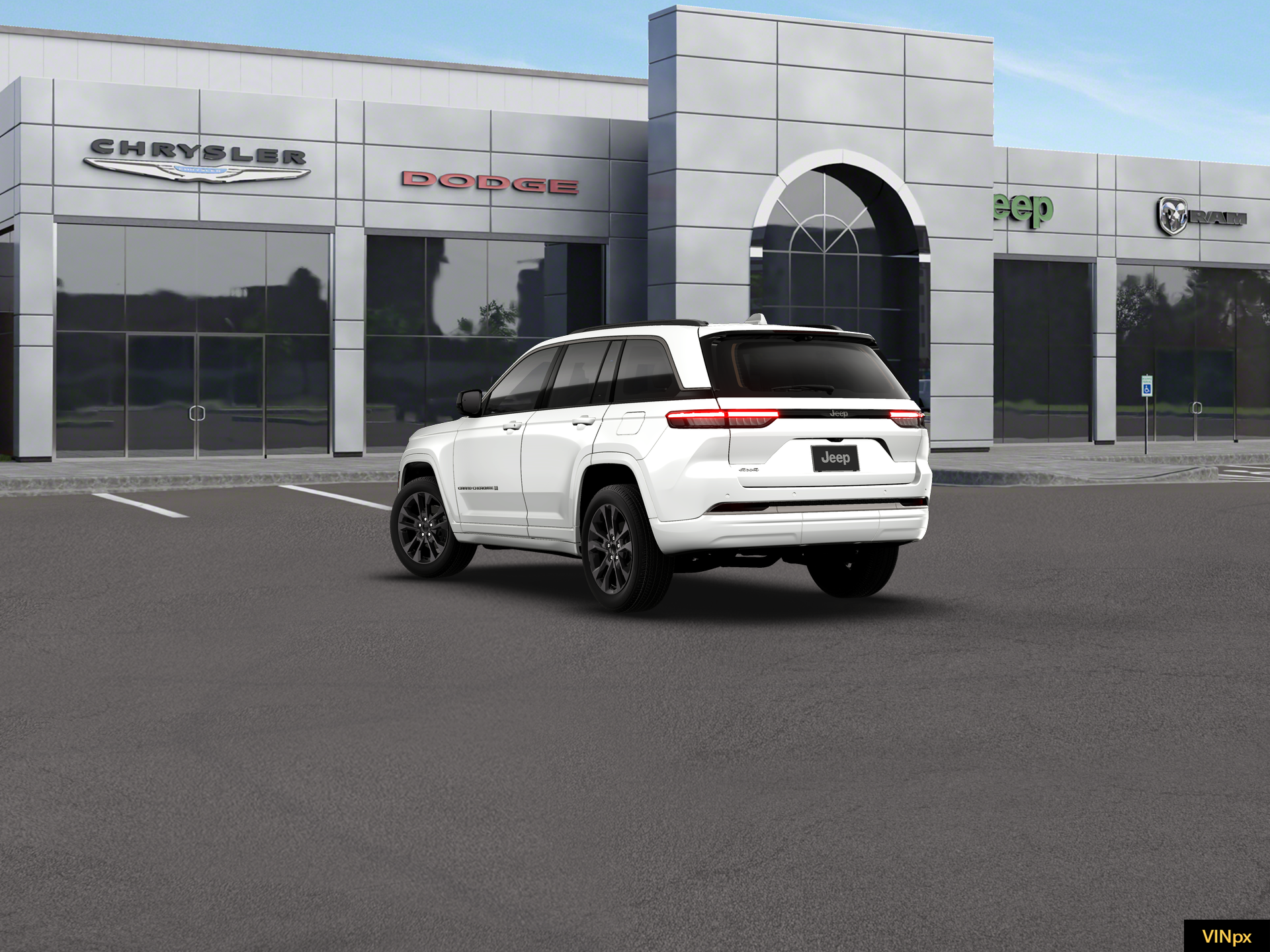 New 2026 Bright White Clear-Coat Exterior Paint Jeep Limited Reserve image 17