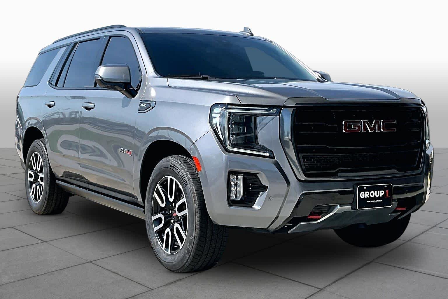 Used 2022 Satin Steel Metallic GMC AT4 image 5