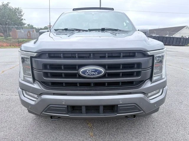Used 2021 Gray Metallic Ford Lariat image 7