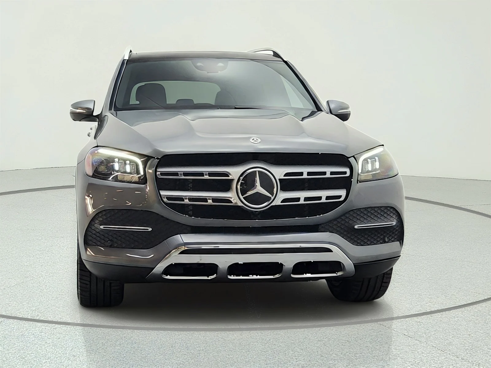 Used 2021 Selenite Grey Metallic Mercedes-Benz GLS 450 4MATIC® SUV image 2
