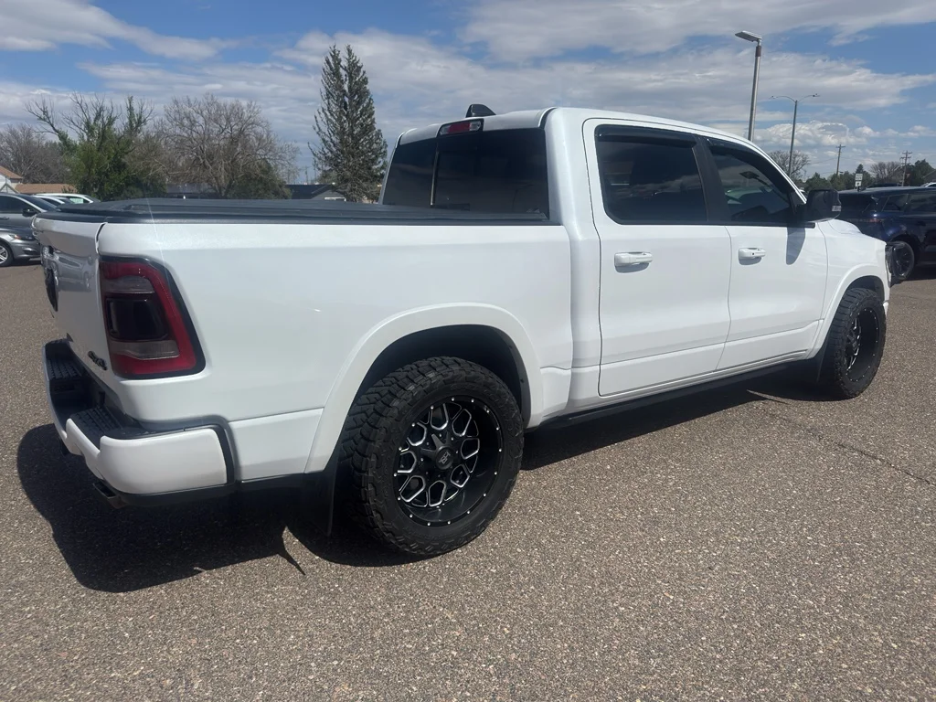 Used 2022 Ivory White Tri-Coat Pearlcoat Ram Limited image 6