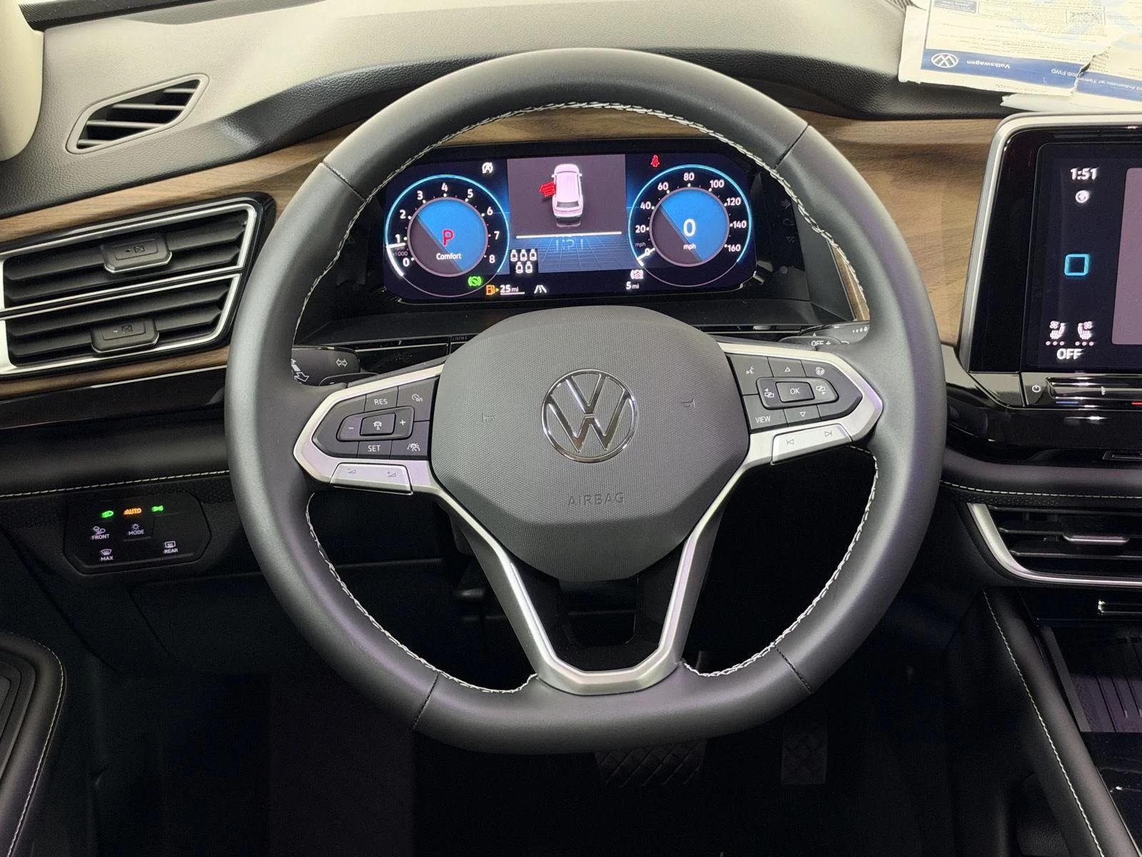 New 2026 Deep Black Pearl Volkswagen 2.0T SE w/Technology image 26