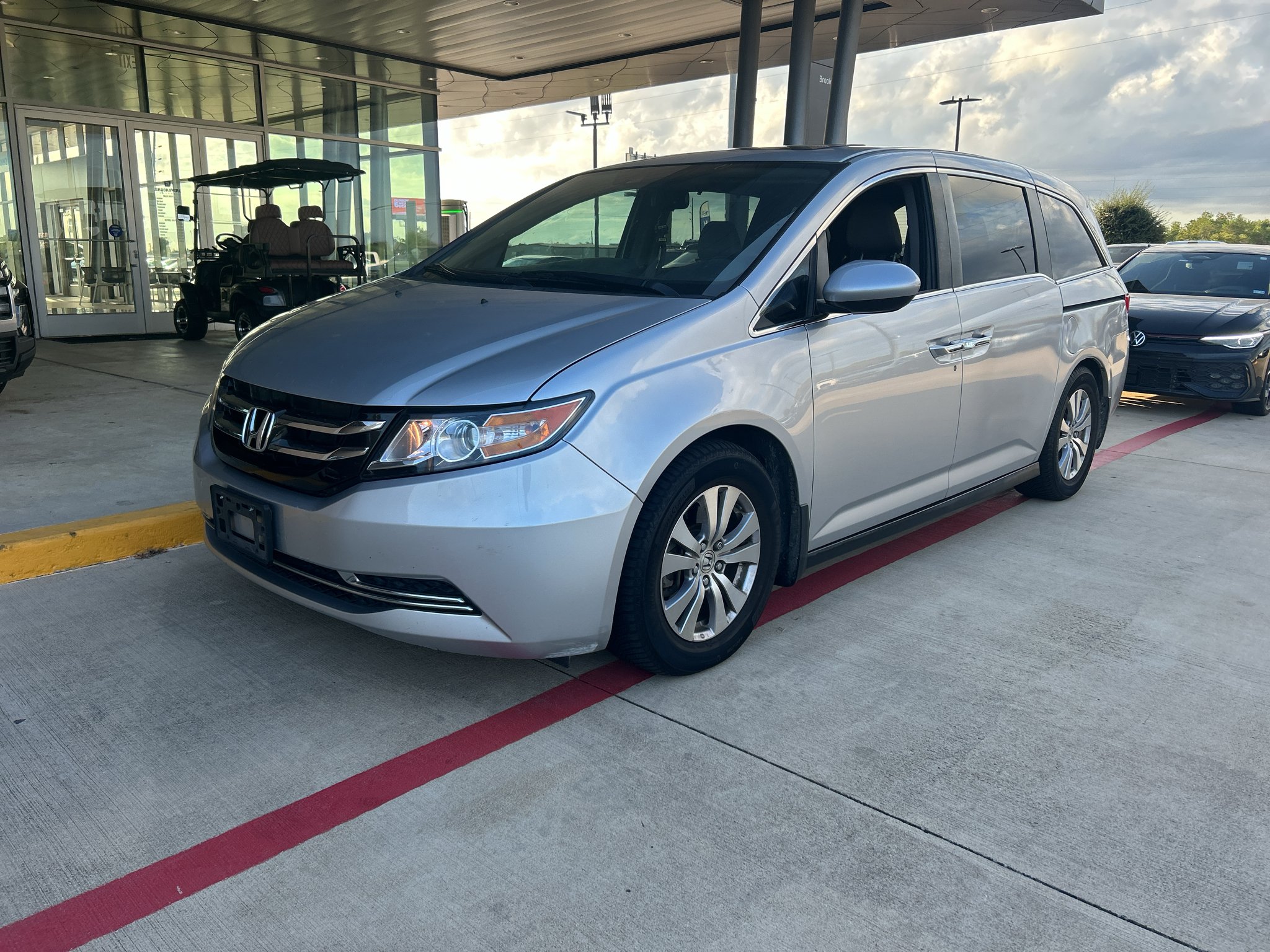 Used 2014 SILVER Honda EX-L image 9