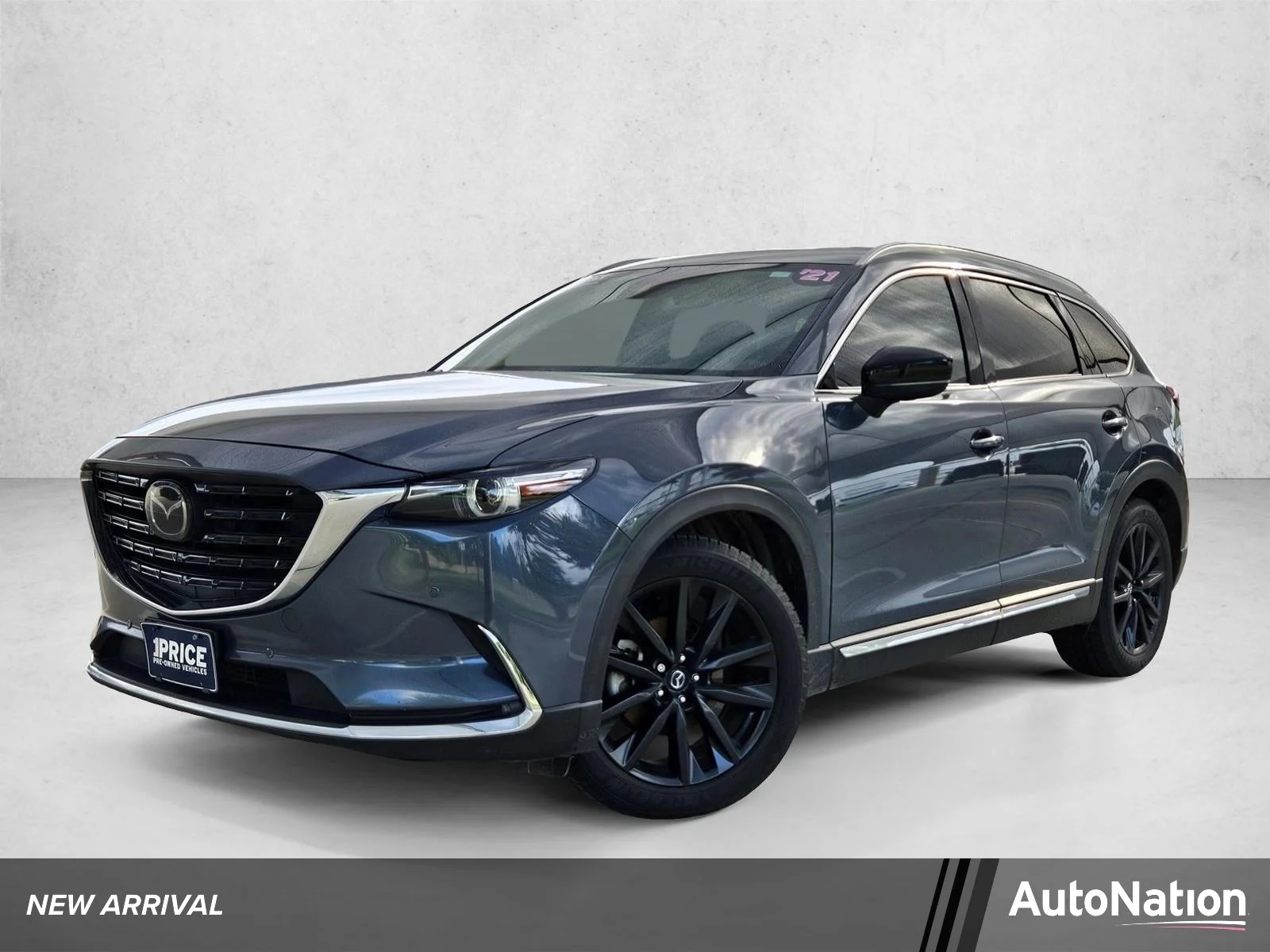 Used 2021 Polymetal Gray Mazda Carbon Edition image 1