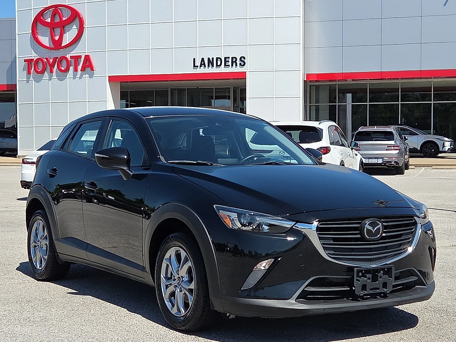 Used 2020 Jet Black Mica Mazda Sport image 1
