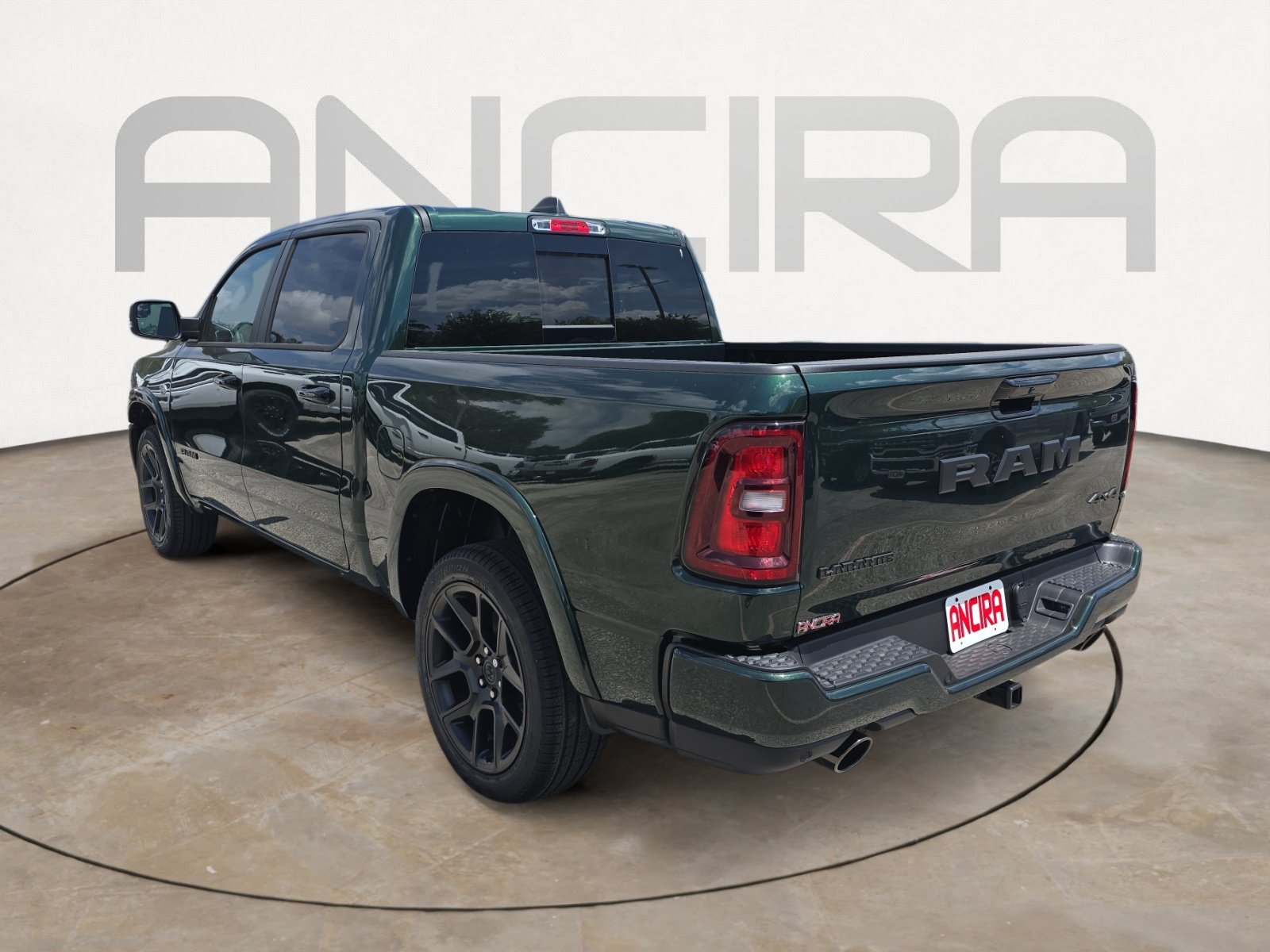 New 2026 Serrano Green Metallic RAM Laramie image 8