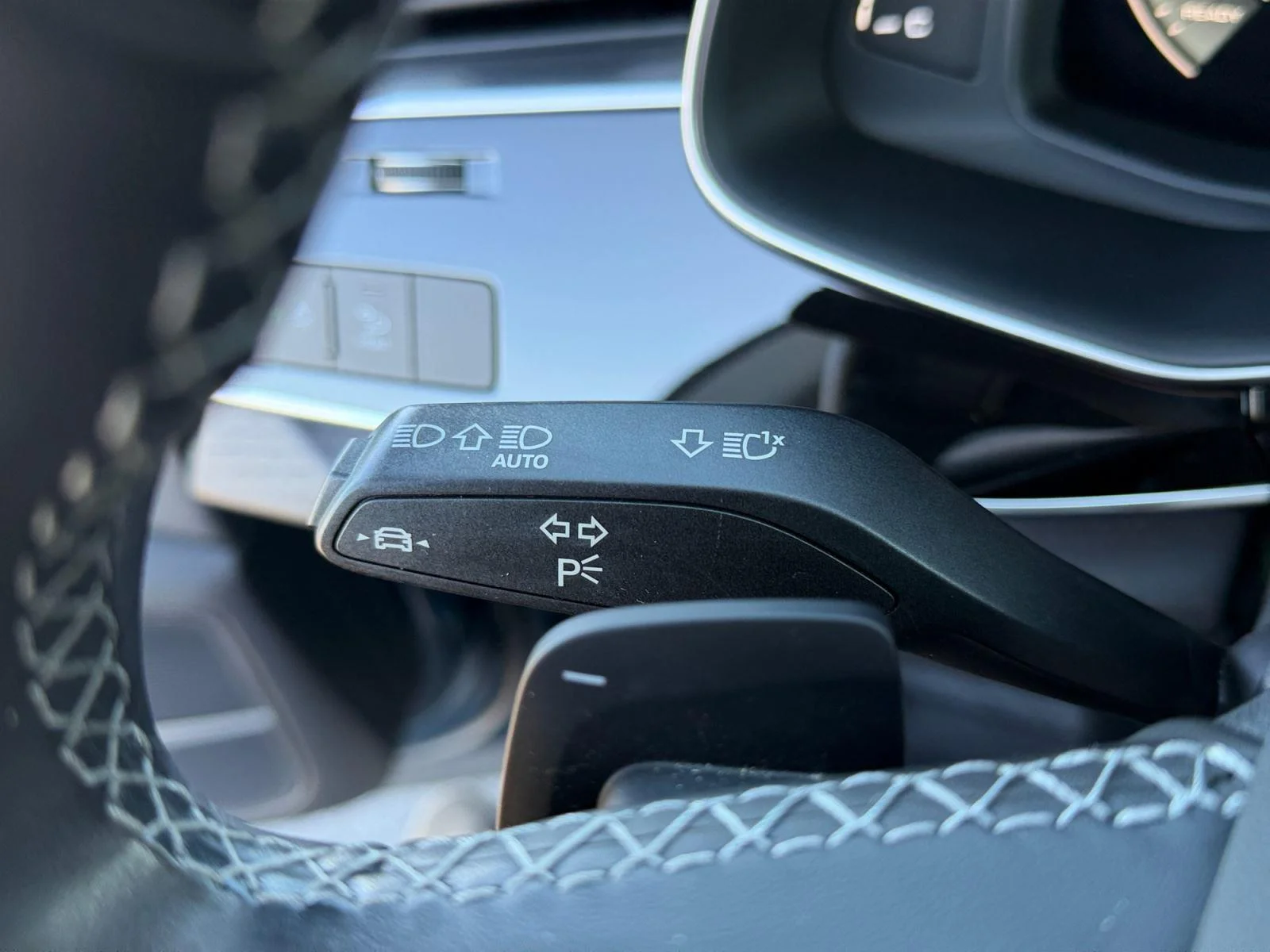 Used 2022 Galaxy Blue Metallic Audi Premium Plus image 35