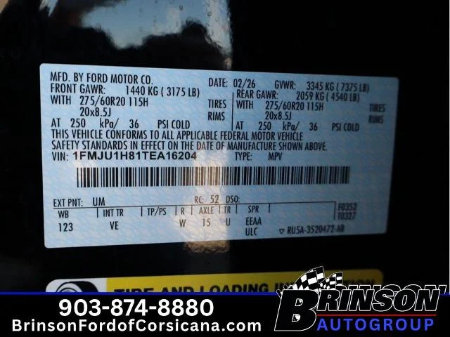 New 2026 Agate Black Metallic Ford Active image 41