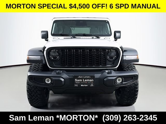 New 2026 Bright White Clearcoat Jeep Willys image 2
