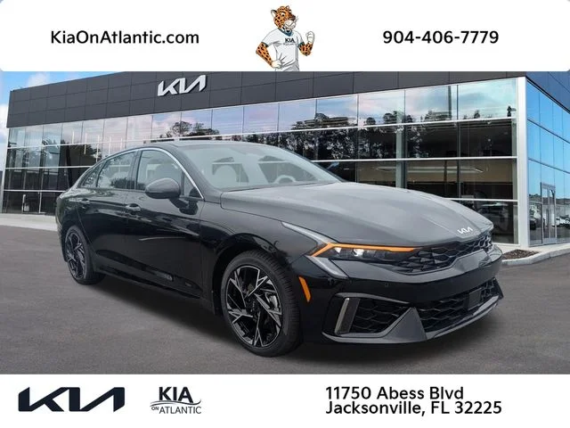 New 2026 Aurora Black Pearl Kia GT-Line FWD image 1