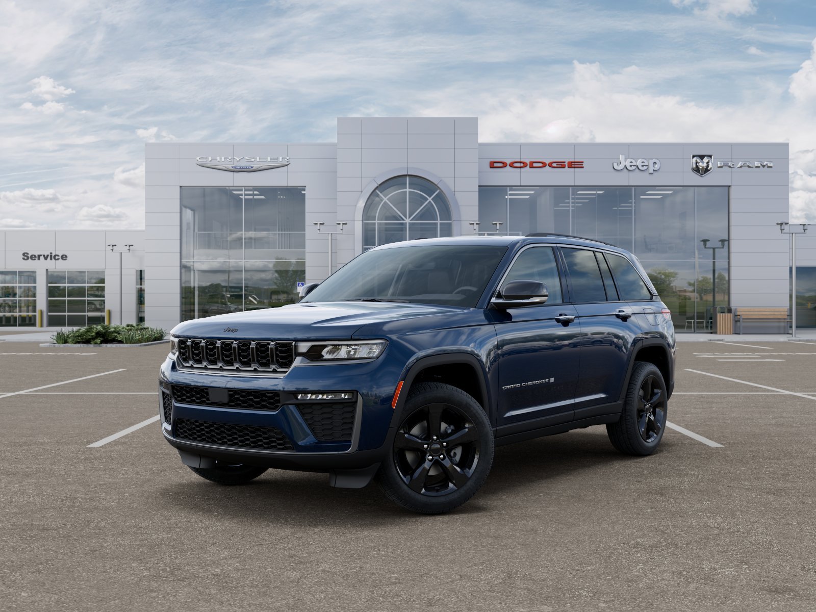 New 2026 Fathom Blue Pearl-Coat Exterior Paint Jeep Limited image 27