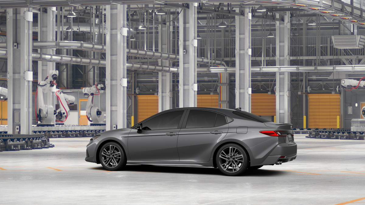 New 2027 Heavy Metal with Midnight Black Metallic roof Toyota XSE image 5