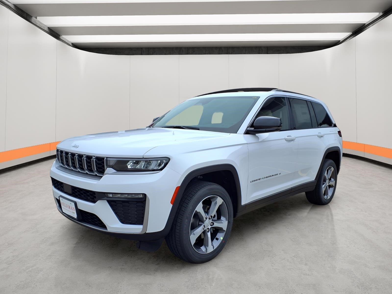 New 2026 Bright White Clear-Coat Exterior Paint Jeep Limited image 3