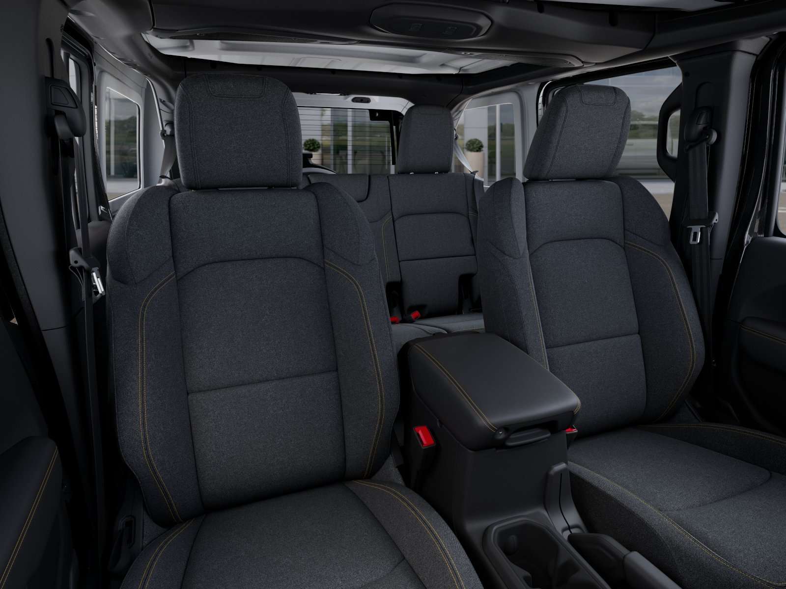 New 2025 Granite Crystal Metallic Clear-Coat Exterior Paint Jeep Sahara image 32