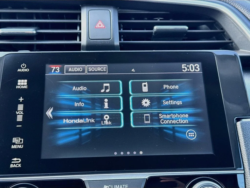 Used 2018 Blue Honda EX image 16