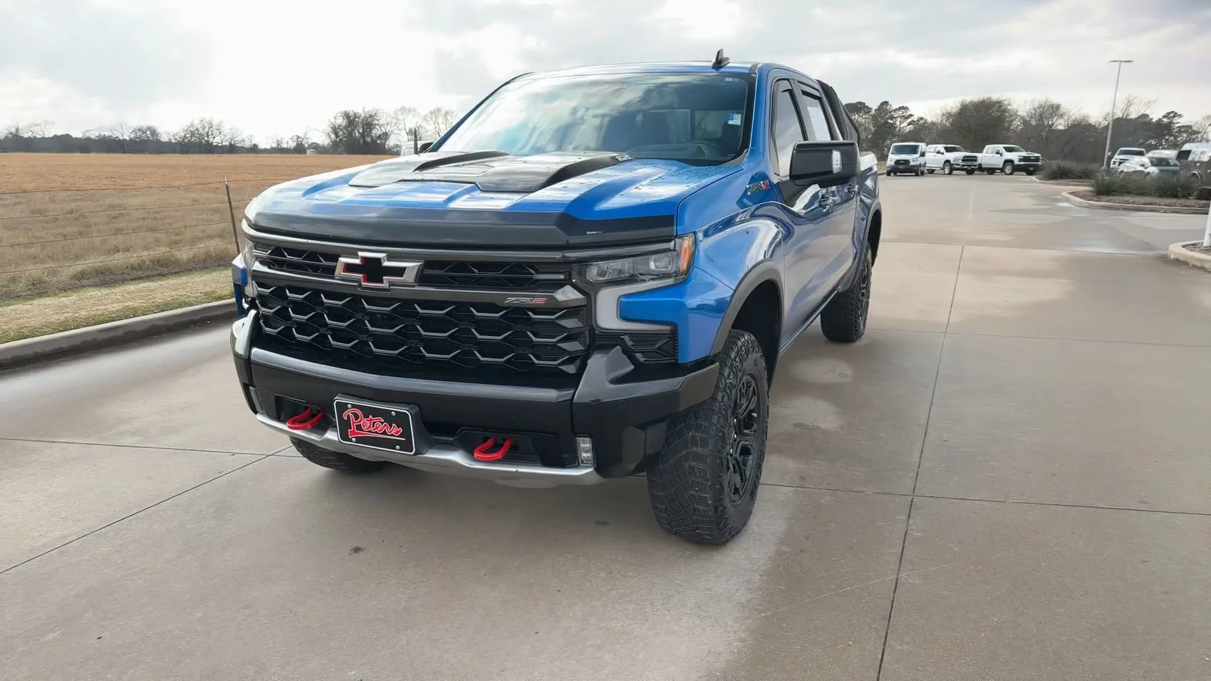 Used 2024 Glacier Blue Metallic Chevrolet ZR2 image 3