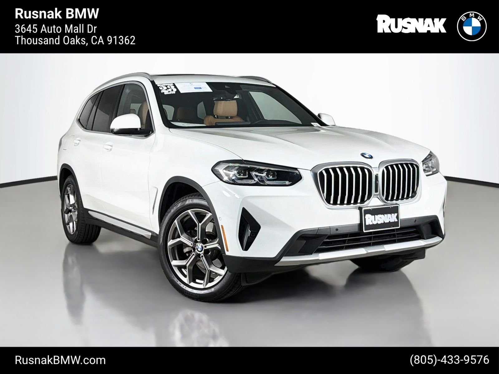 Certified Used 2023 Alpine White BMW xDrive30i image 1
