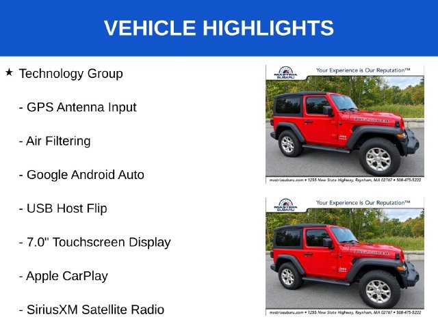 Used 2021 Red Clearcoat Jeep Sport image 9