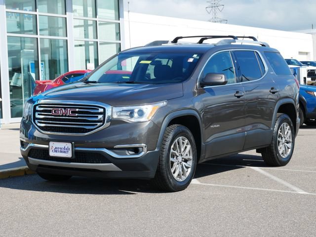 Used 2019 GMC Acadia SLE-2 with VIN 1GKKNLLAXKZ152340 for sale in Roseville, Minnesota