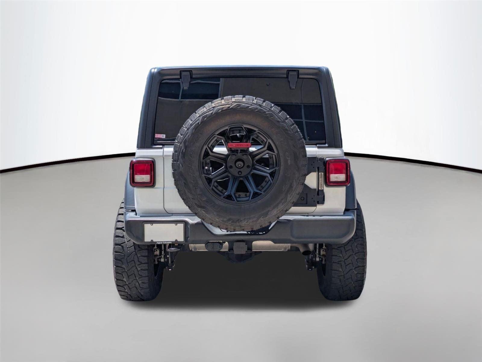 Used 2021 Bright White Clearcoat Jeep Unlimited Sport S image 6