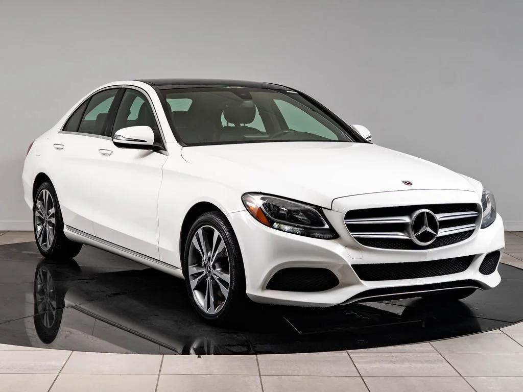 Used 2018 White Mercedes-Benz C 300 image 12