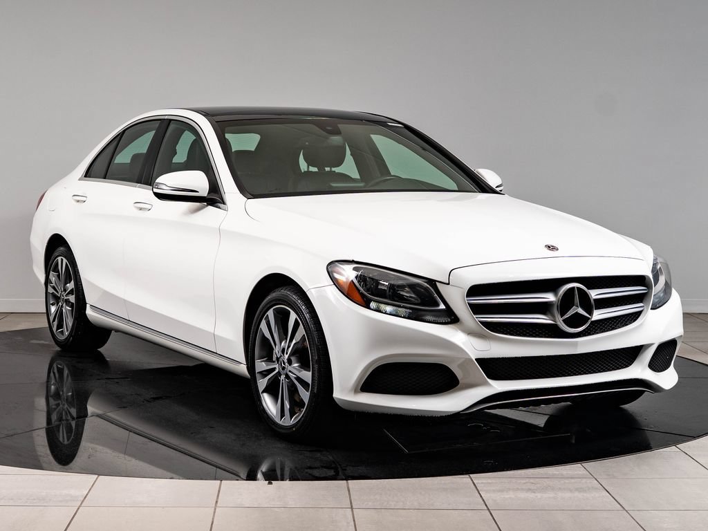 Used 2018 White Mercedes-Benz C 300 image 12