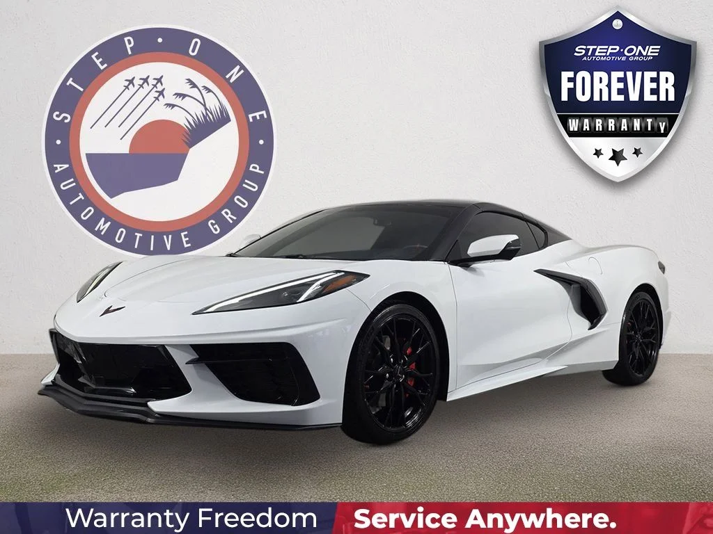 Used 2023 White Chevrolet Stingray image 2