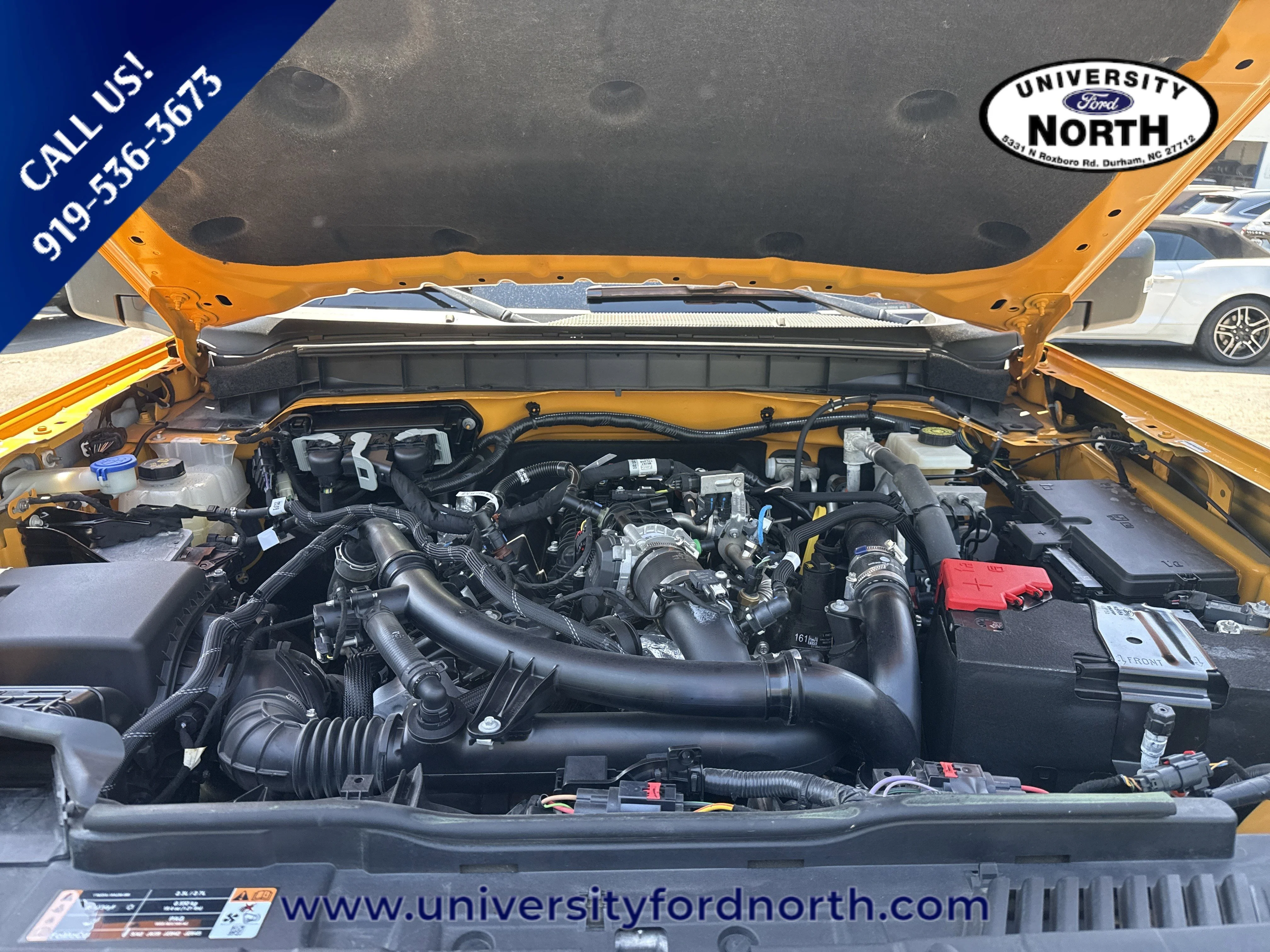 Used 2022 Cyber Orange Metallic Tricoat Ford Badlands image 14