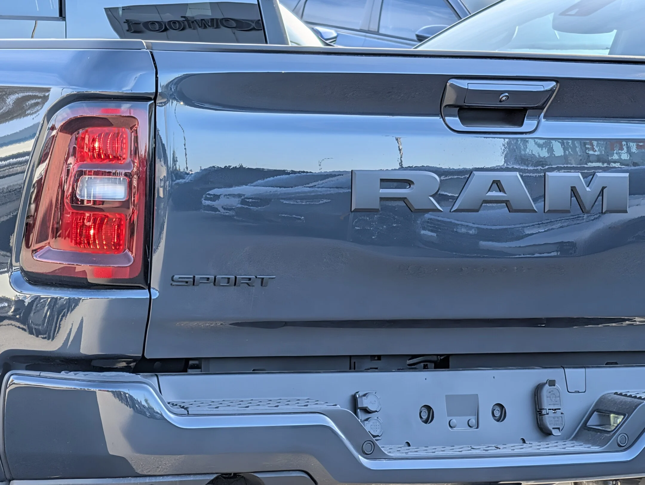 New 2026 Blue RAM Sport - - Pano Sunroof - Sport Perf Hood - 3.92 Rear Axle - Trailer Brake Control & More! image 11